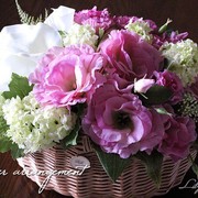 バスケットアレンジ　￥13,000