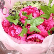 アーティフィシャルフラワーで記念に残る花束を♪芍薬がたっぷり入った豪華なブーケ♪